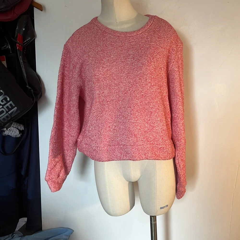 Zara size small new with tags generous fit fleece lined sweater sweatshirt - Picture 9 of 16